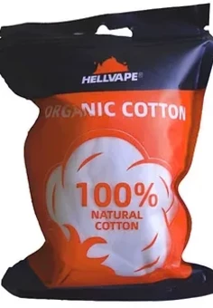 Хлопковая вата Hellvape Organic Cotton (17 г), изображение 1