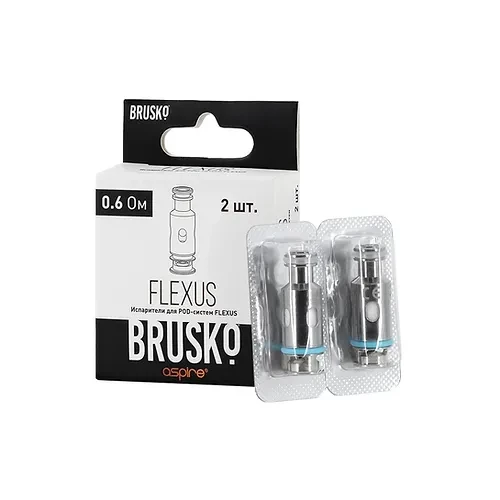 Испарители BRUSKO FLEXUS 0.6Ω (2 шт/упаковка)