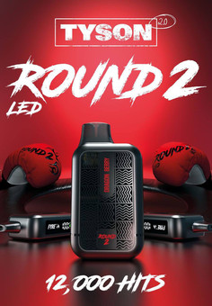 TYSON ROUND 2 12000 затяжек, изображение 1