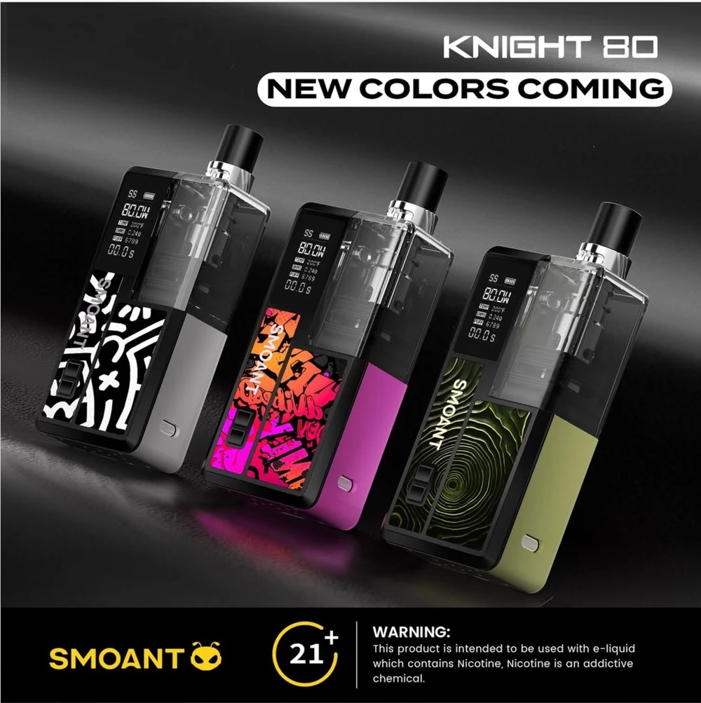 SMOANT Knight 80 НОВЫЕ ЦВЕТА